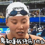 傅园慧搞笑动态微信表情包 满满的洪荒之力！