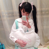 侧脸唯美女生微信头像 我收拢了梦想的翅膀