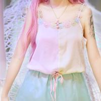 侧脸唯美女生微信头像 我收拢了梦想的翅膀