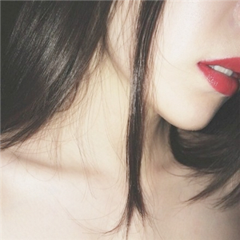 长发妹子性感微信头像 爱到地昏天黑都无所谓