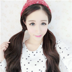 长发妹子性感微信头像 爱到地昏天黑都无所谓