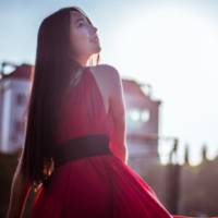 失恋女孩微信头像 放下姿态去求你