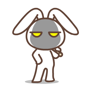 默默兔欢乐微信表情合集包 被雷到了