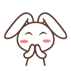 默默兔欢乐微信表情合集包 被雷到了