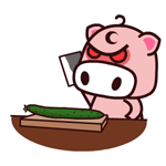 魔魔猪加字微信表情包 看什么看
