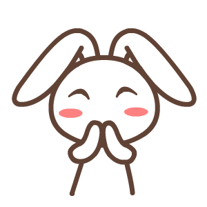 默默兔欢乐微信表情合集包 被雷到了