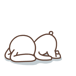 默默兔欢乐微信表情合集包 被雷到了