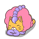 毛毛猫自恋微信表情包合集