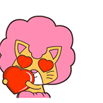 毛毛猫自恋微信表情包合集