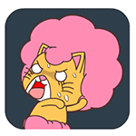 毛毛猫自恋微信表情包合集