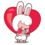 毛毛兔小恶魔微信动态表情合集