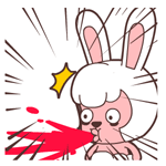 毛毛兔小恶魔微信动态表情合集