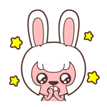 毛毛兔小恶魔微信动态表情合集