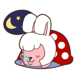 毛毛兔小恶魔微信动态表情合集