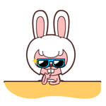 毛毛兔小恶魔微信动态表情合集