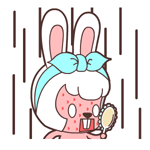 毛毛兔小恶魔微信动态表情合集