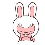 毛毛兔小恶魔微信动态表情合集