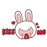 毛毛兔小恶魔微信动态表情合集