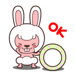 毛毛兔小恶魔微信动态表情合集