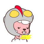 毛毛兔小恶魔微信动态表情合集