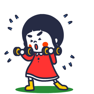 囧囧妹日常微信表情包