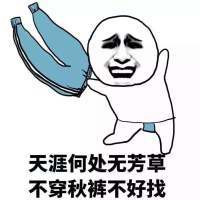 关于秋裤的洗脑搞笑表情包