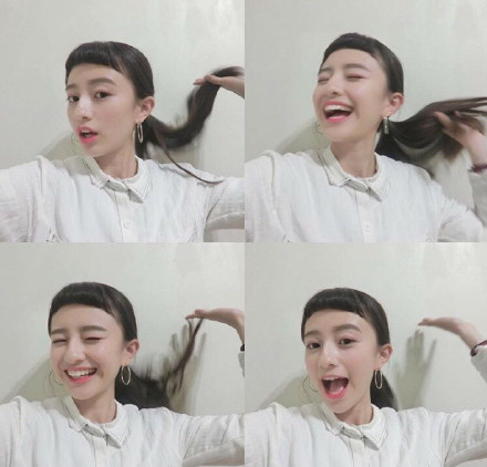 软妹纸二次元齐刘海微信图片