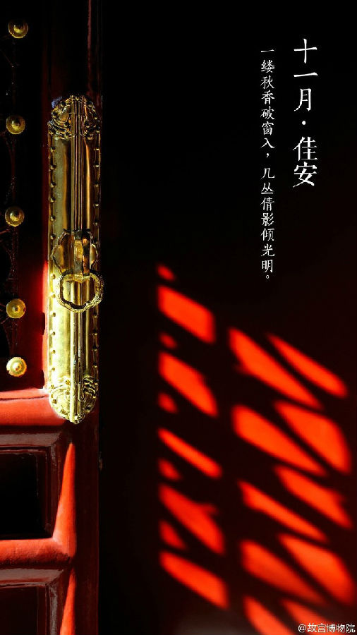 十一月佳安唯美图片大全