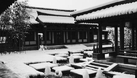 西安唯美意境雪景图片大全 一下雪西安就成了长安