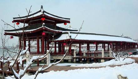 西安唯美意境雪景图片大全 一下雪西安就成了长安
