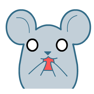 顽皮黑眼鼠微信表情包合集