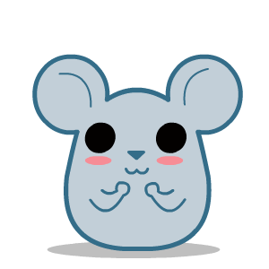 顽皮黑眼鼠微信表情包合集