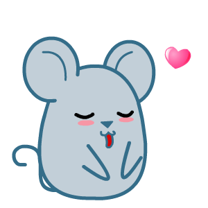 顽皮黑眼鼠微信表情包合集