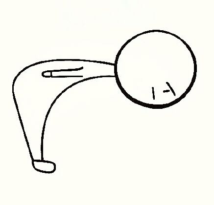 90度鞠躬小人的表情包 谢谢