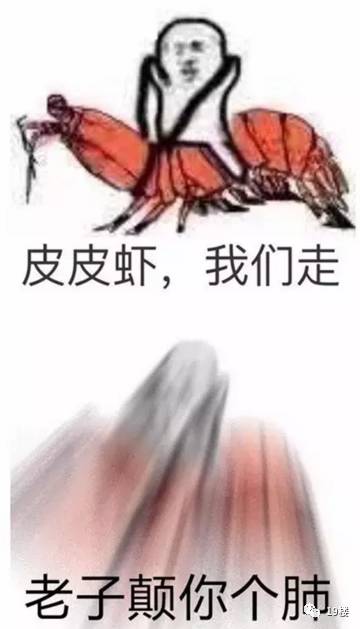 皮皮虾搞笑表情包 皮皮虾我们走