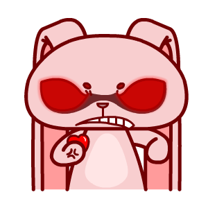 暴力兔暴怒微信表情包合集