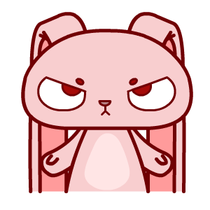 暴力兔暴怒微信表情包合集