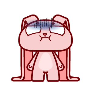 暴力兔暴怒微信表情包合集