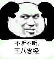 不听不听王八念经表情包