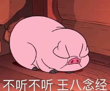 不听不听王八念经表情包
