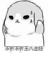 不听不听王八念经表情包