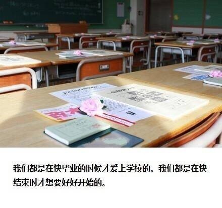 毕业季致青春带字离别图片2017
