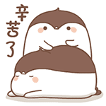 小咕叽日常微信表情第二弹