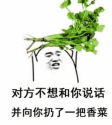 对方不想和你说话表情包