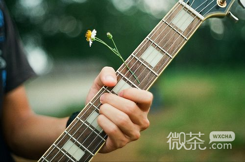 指尖旋律个性唯美意境图片 可以逞强现实，却只能示弱爱情