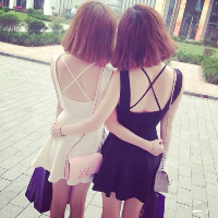 两姐妹微信头像 我拥有的好多你就是我不可或缺的