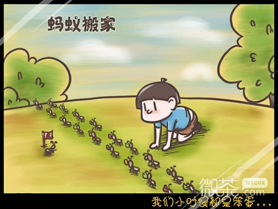 小清新动漫图（第一期） 小时候我们都是笨蛋