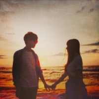 情侣风景头像一对 唯美情侣专用微信头像