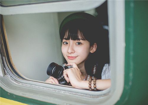 清新复古个性女生唯美图片采风 已然错过的爱情,只能错过下去了