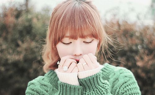 粉粉女生个性可爱的优美图片 若非爱得那么深,怎会想忘也忘不掉